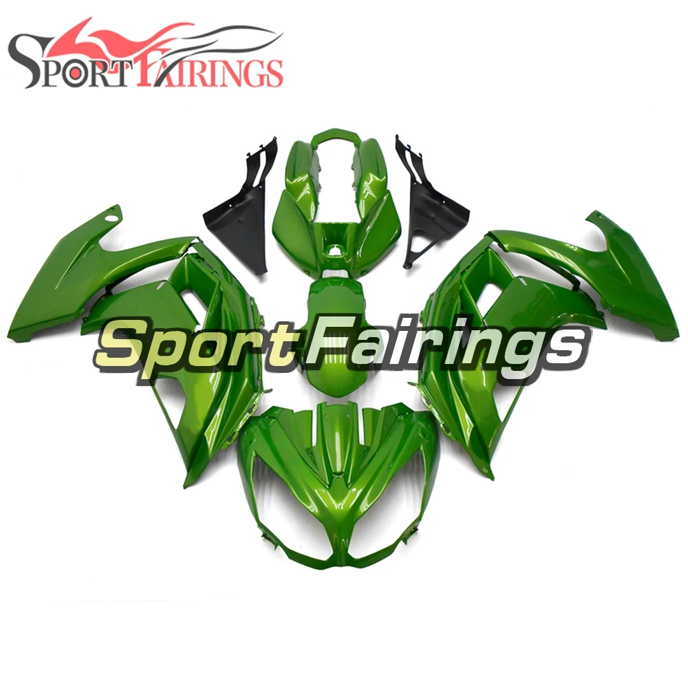 

ABS Обтекатели для Kawasaki ER-6F Ninja 650 12 13 14 ER6F 2012 2013 2014 ABS пластик обтекатель мотоцикла наборы для тела фитинги зеленый