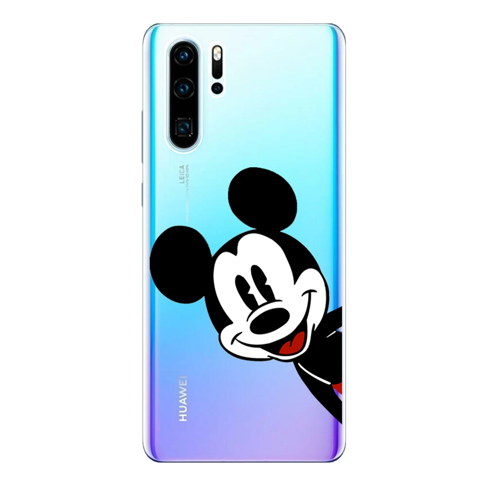 414 Для huawei P30 Lite Pro Чехол Мягкий силиконовый чехол из ТПУ P30 Lite Fundas милый Микки Минни P30 Pro Coque защитный чехол для телефона - Цвет: 414