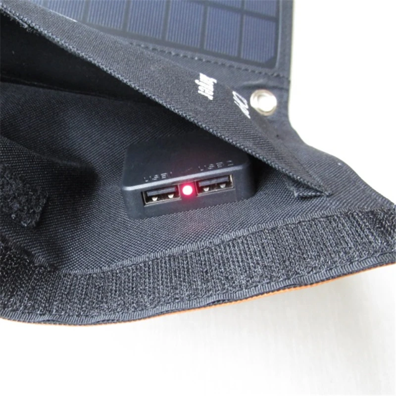 Водонепроницаемая складная солнечная панель с двумя USB портами 21 Вт|Солнечные