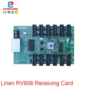 Linsn RV908 256*1024 пикселей светодиодная карта приема с 12 группами портов Hub75 для P2 P3 P4 P5 P6 P8 P10 Rgb дисплей