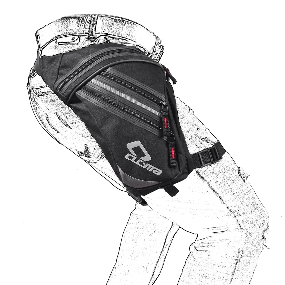 

Motorcycle Bag sportster Thigh Drop Leg Bag Knight Waist Pocket Riding Waist Bags Belt Outdoor Sacoche Moto Knight Waist Pocket