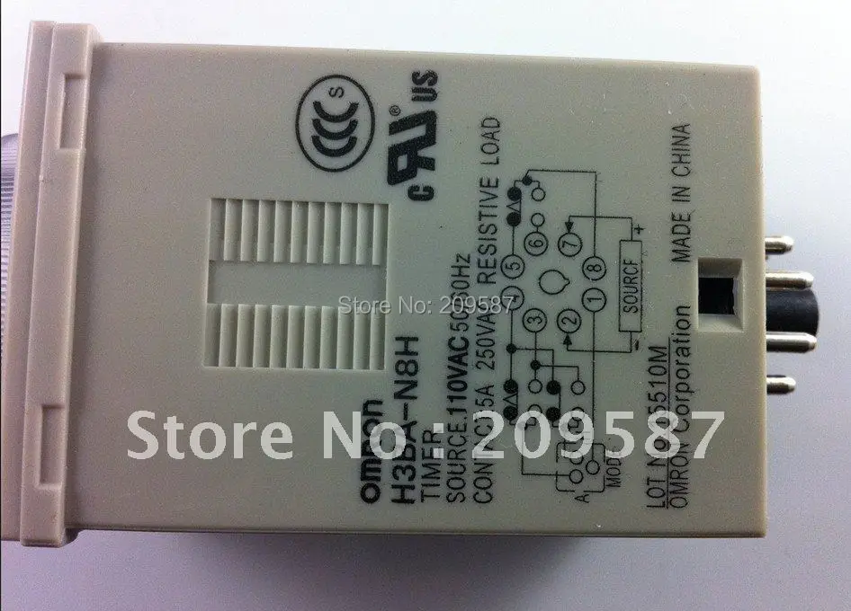 Новое Многофункциональное реле времени с таймером Φ 8PIN 2NO 2NC AC 110V | Строительство и