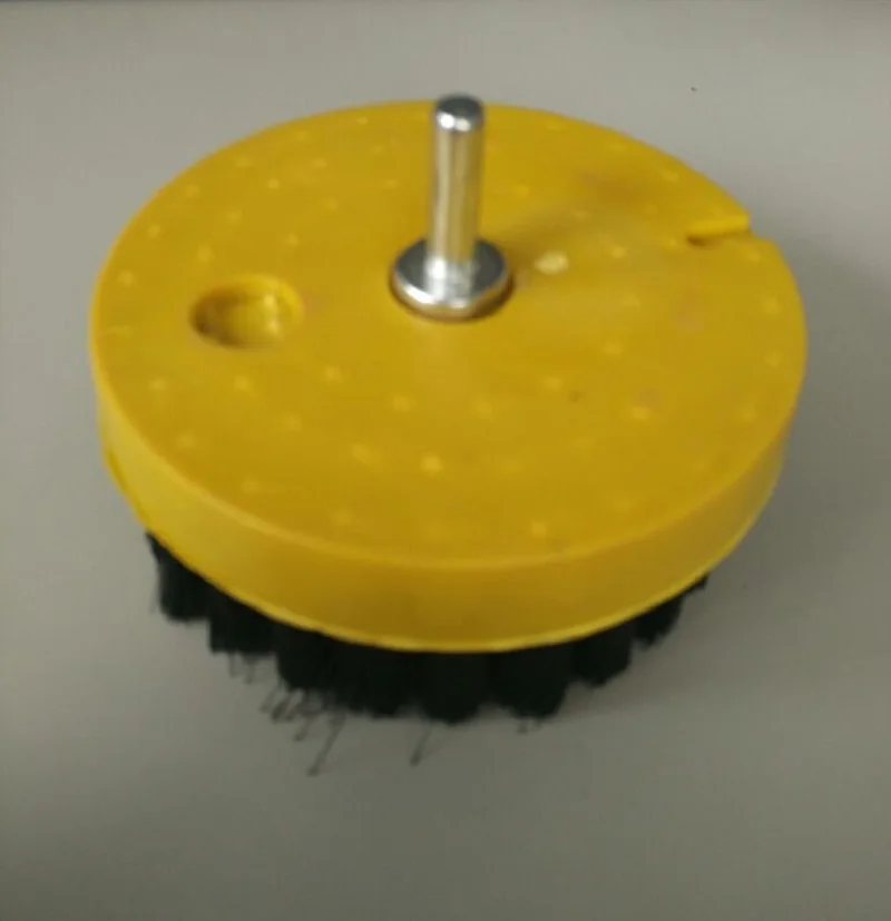 Чистящая Щетка используемая для электродрели ковров диванов кожи пластика