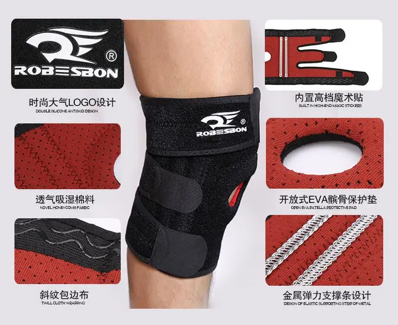 Весенние поддерживающие гелевые Нескользящие дышащие спортивные наколенники EVA