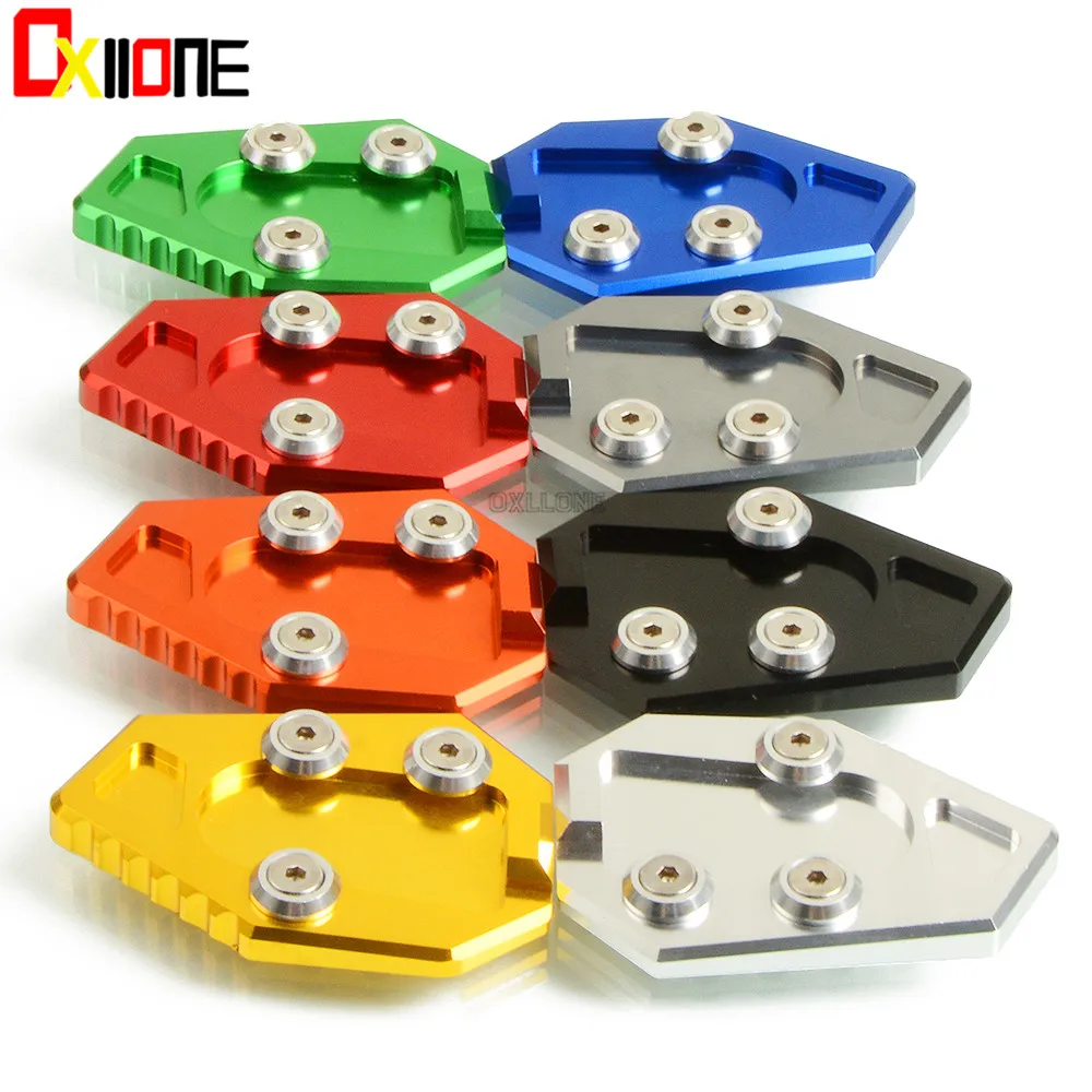 

For Honda CB1000R 2008-2015 2009 2010 2011 2012 CNC Aluminum Motorcycle Side Stand Pad Enlargement Plate Kickstand Extension