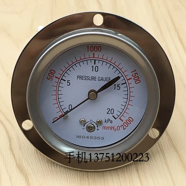 Осевой измеритель давления для пленки на ремне микро 20 кПа 10 0 5 YE 60ZT|pressure gauge|pressure