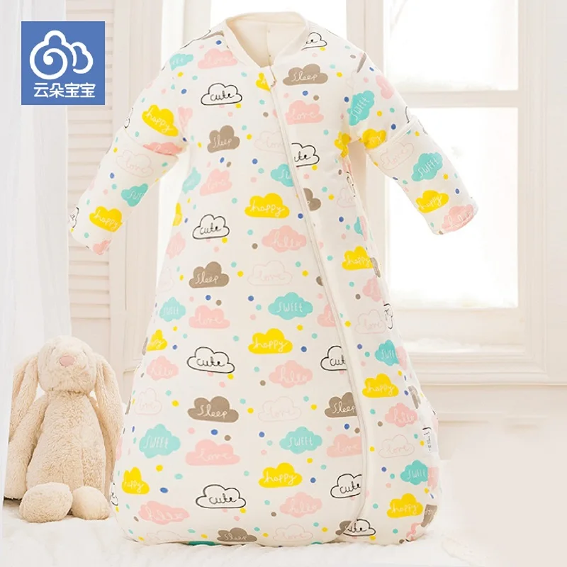 

Baby sleeping bag envelop for neonate pure cotton newborn baby infant wrapped cocoon in winter stroller bag well details