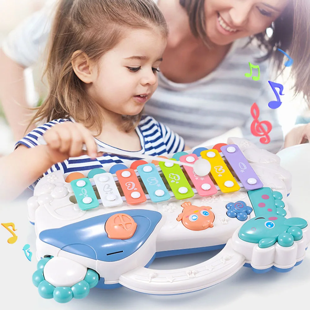 Игрушка для пианино музыкальный инструмент Детский пазл восьмитоновая игрушка 2