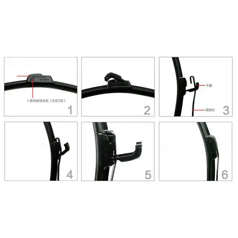 Щетка стеклоочистителя для Subaru BRZ Forester Impreza Justy Legacy TRIBELA XV Outback WRX VIVIO 2 шт. пара