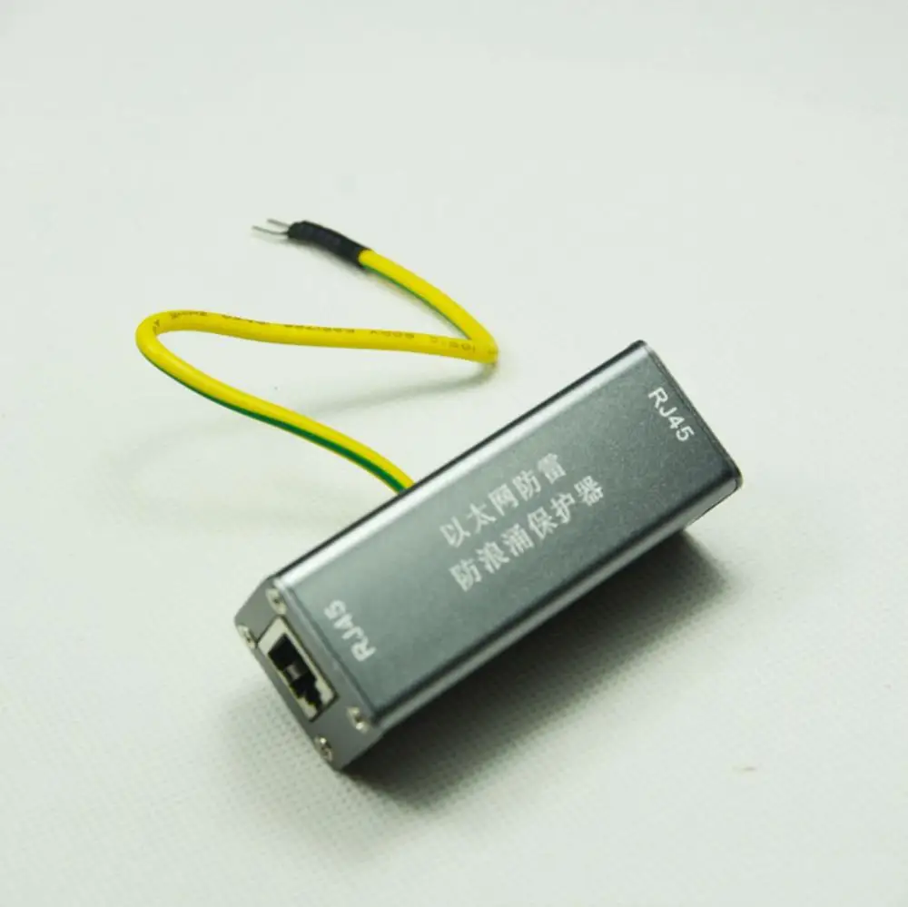 Сетевой RJ45 устройство защиты от перенапряжения Lightning Arrester SPD для сети Ethernet 100 м |