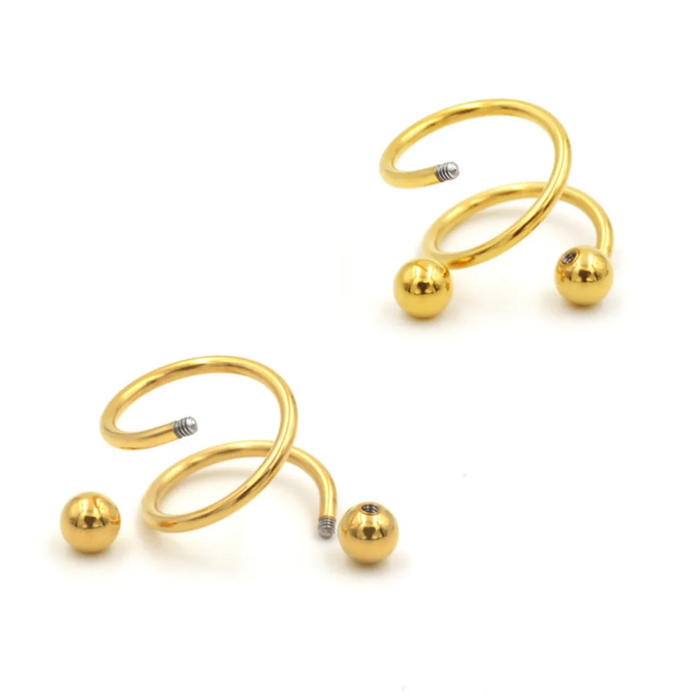 1 шт. уникальный дизайн кольцо из нержавеющей стали для пирсинга носа и губ