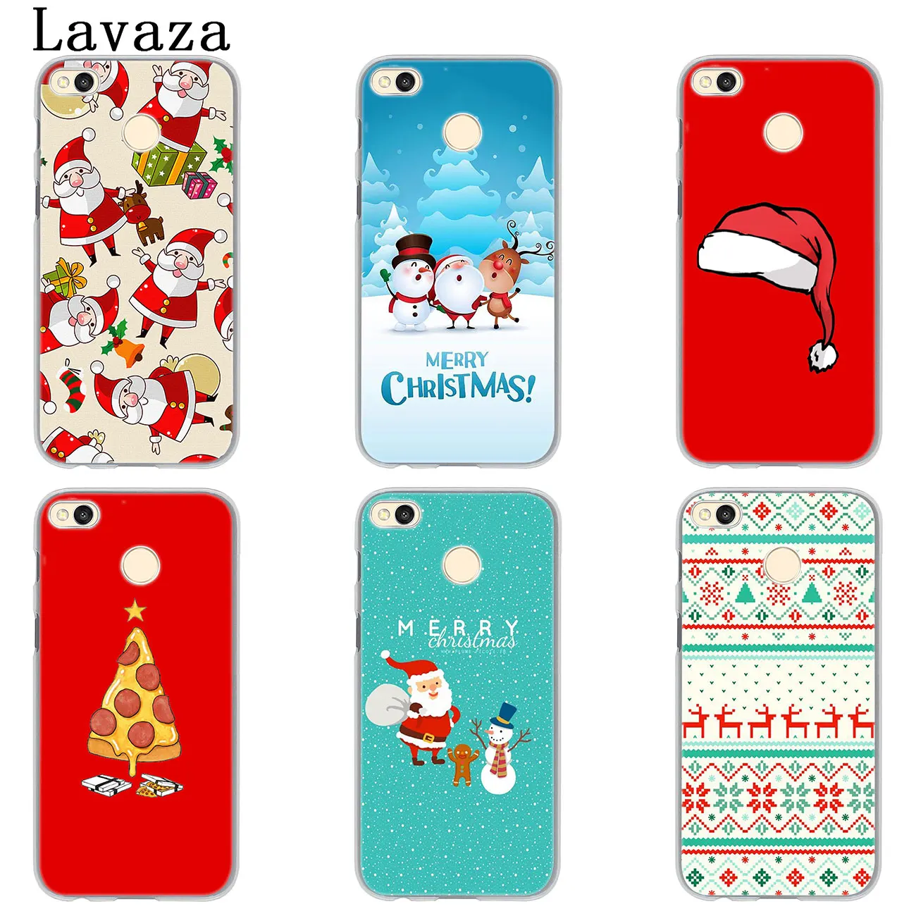 Чехол для телефона Lavaza Merry Christmas новогодний подарок Пончик чехол Xiaomi Redmi 8A 7A 6A 5A K20