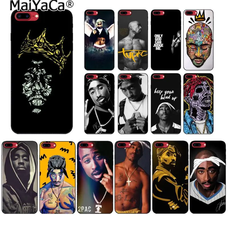 Чехол для телефона 2Pac Tupac Amaru Shakur iphone 11 12 Pro 11Pro Max 8 7 6 6S Plus X XS MAX 5 5S SE XR|Бамперы| |