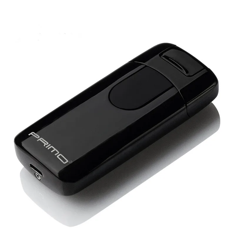 Новинка зажигалка Primo с двойной дугой USB перезаряжаемая Электронная со