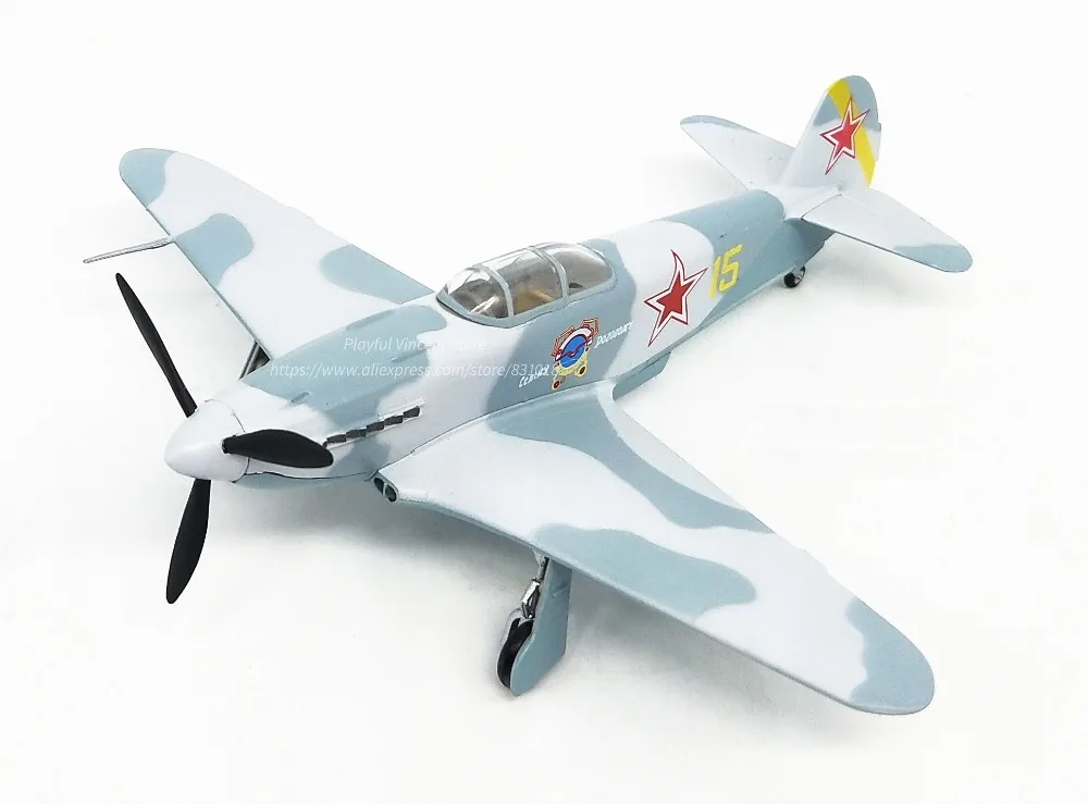 1: 72 советская модель истребителя Як 3 во время Второй мировой войны трубач
