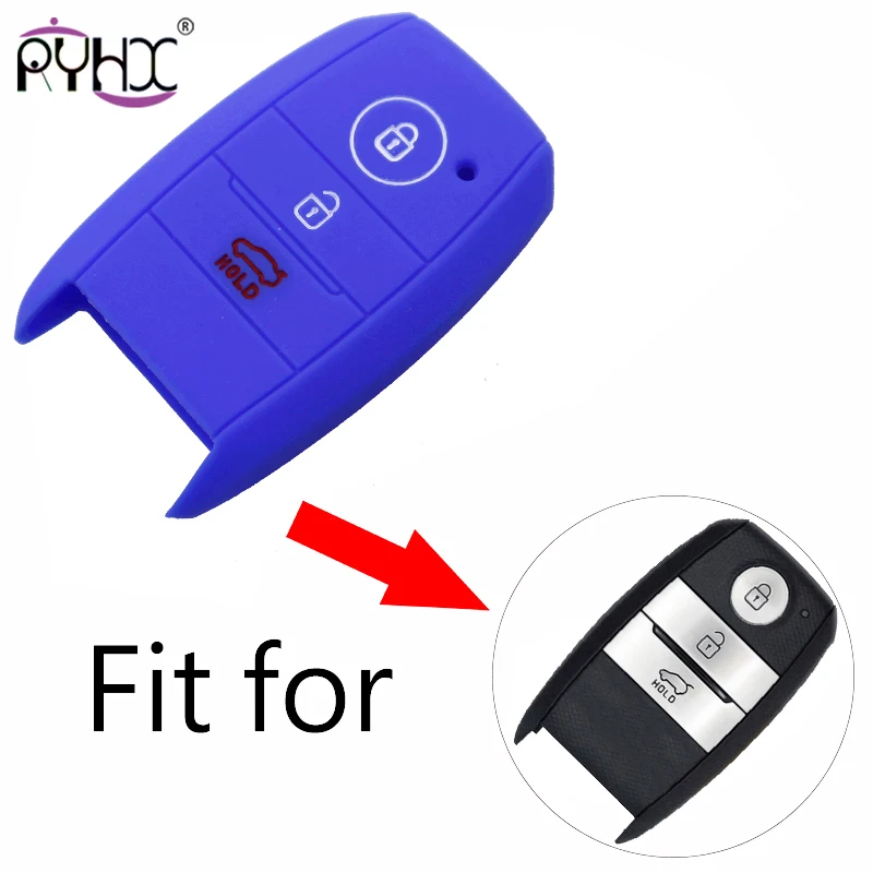 Купить 2 отправить один Автомобильный ключ крышка 3 кнопки для Kia Rio Ceed Soul Sportage Sorento