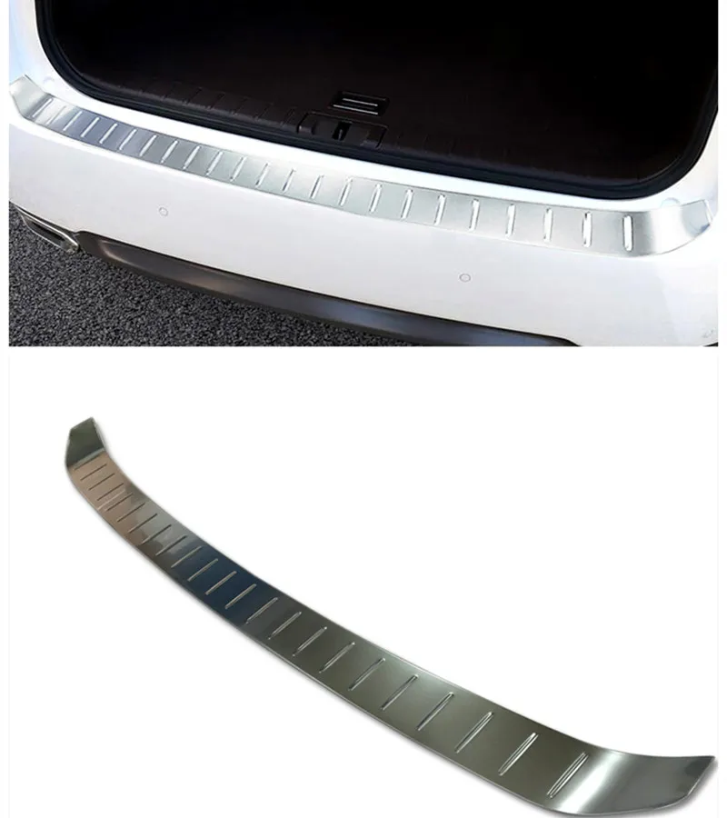 Для LEXUS RX200t RX450h 2016 1 шт. нержавеющая внешняя накладка на задний бампер