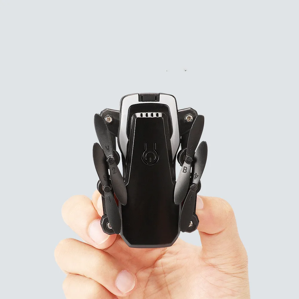 Радиоуправляемый вертолет 2,4 ГГц мини складной Дрон 2.0MP/0.3MP WiFi FPV Радиоуправляемый Дрон высота удержания Безголовый режим один ключ возврат RC Квадрокоптер