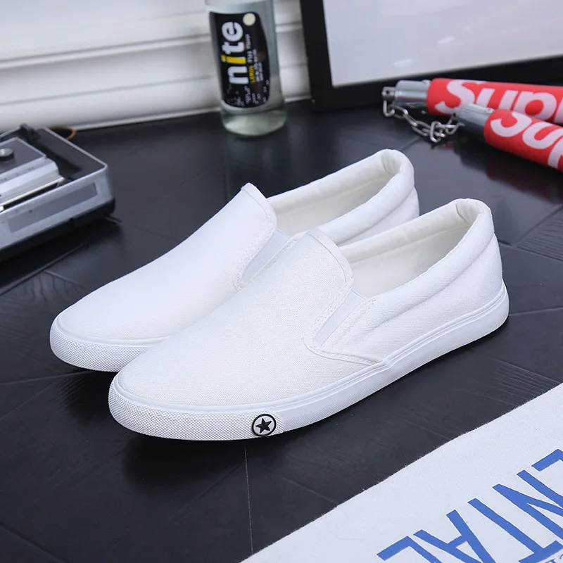 Fashion New Men Shoes Super Brands Slip On Casual Soft Color Canvas Male 2017 Loafers Alpargatas B3 | Обувь