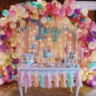 100 шт., 12-дюймовые воздушные шары в форме макаруна, украшение для вечеринки в честь Дня Рождения, баллон гелия, товары для свадьбы, дня рождения, вечеринки