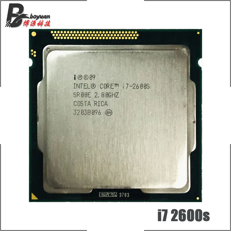 Процессор Intel Core i7-2600S i7 2600 S 2 8 ГГц четырехъядерный Восьмиядерный процессор 65 Вт LGA