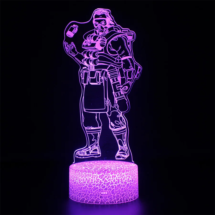 

APEX Legends Lamp Touch Nightlight LED Sleep Light RGB Projection Lamp Children Toys Gifts Battle Royale Game