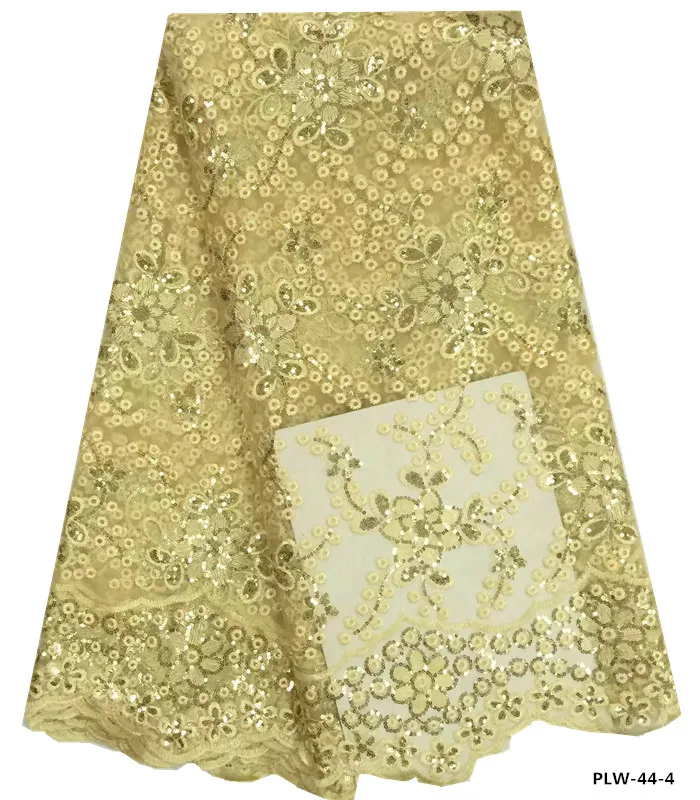 Отличное качество блестки французский тюль кружевная ткань 5 ярдов для