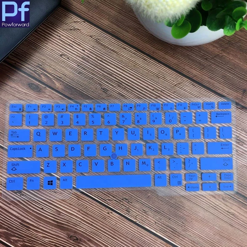 blue Чехол для клавиатуры ноутбука протектор для Dell latitude E7470 E5480 E5490 E5491 7480 E5480 7490 E7450 E5450 E5470 E7350 E3350 E5470 14 - Цвет: blue