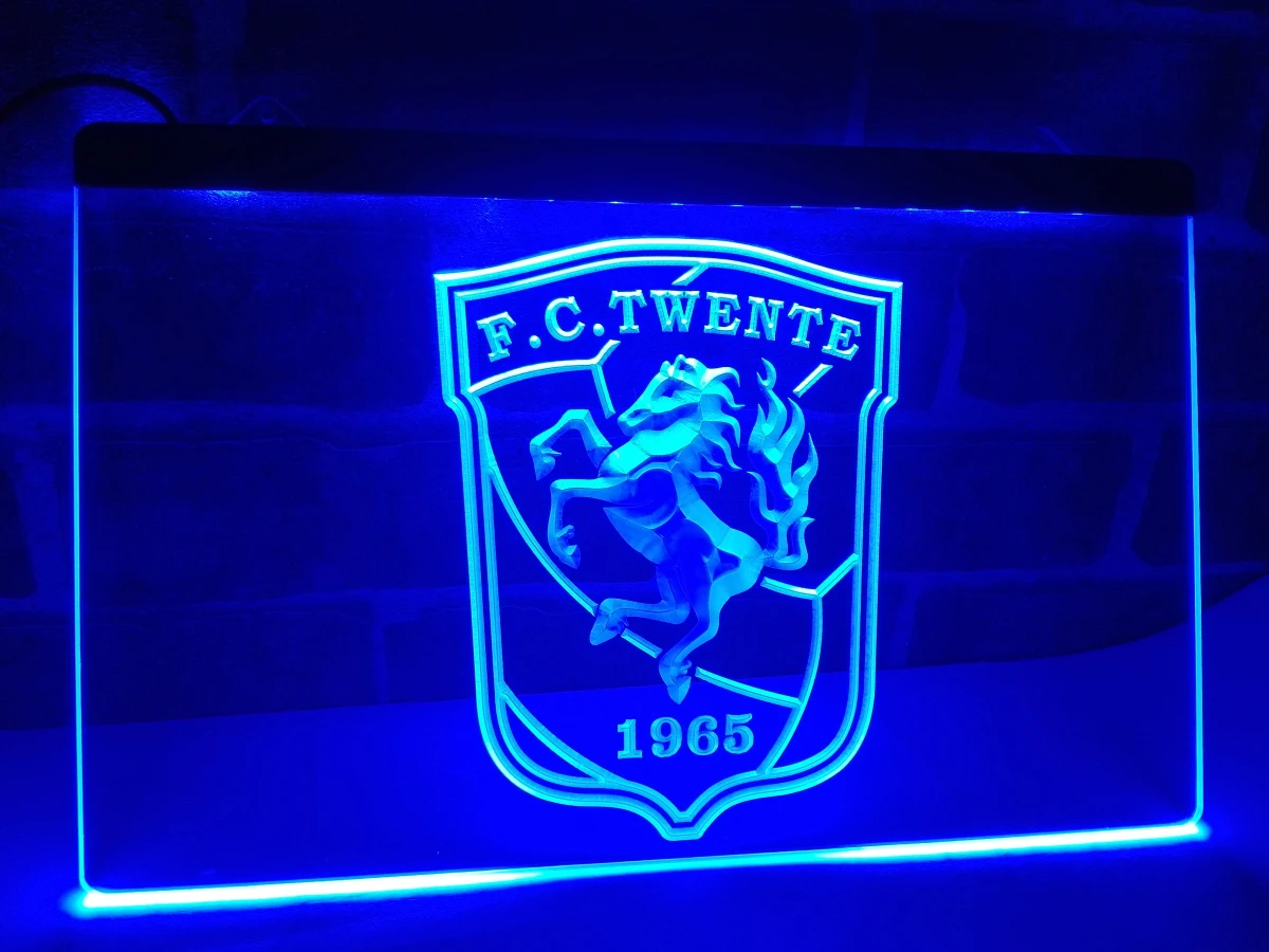 ZH001r FC Twente Enschede Эредивизи футбол светодиодный неоновый знак|Таблички и знаки| |