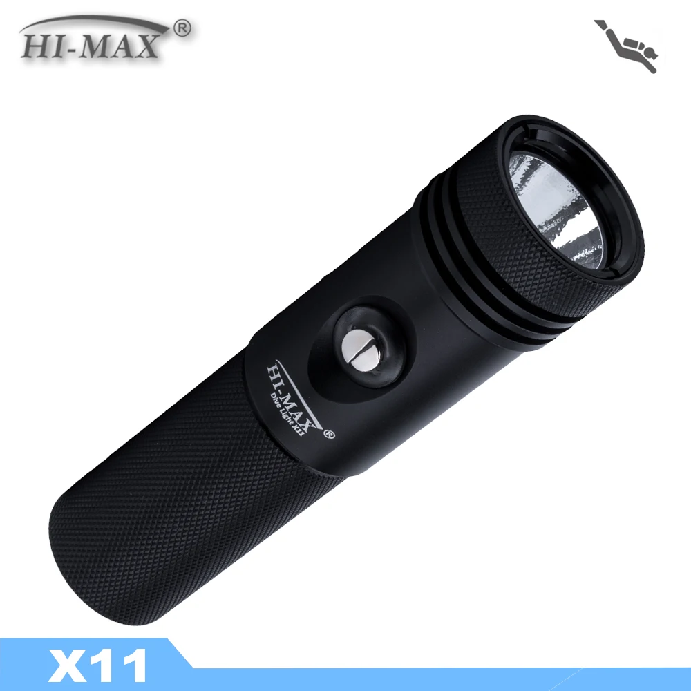 Подводный фонарь Hi Max X11 650 люмен|diving light|scuba diving lightdiving torch |