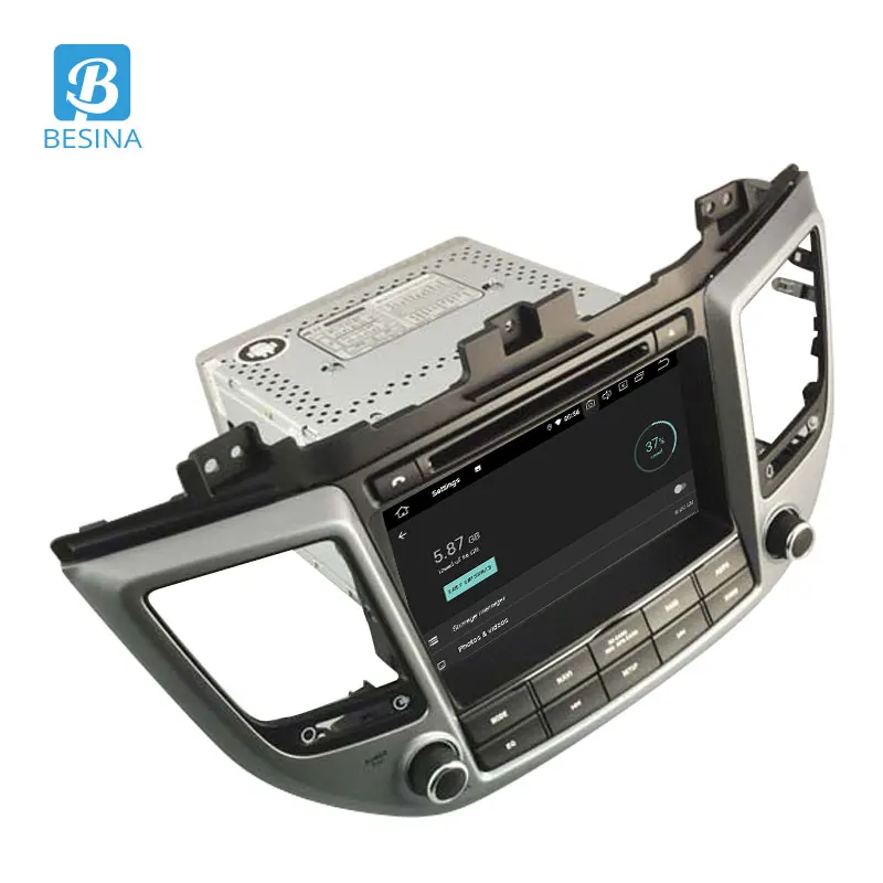Besina Android 9,0 автомобильный dvd-плеер для hyundai Tucson/IX35 Мультимедиа gps Навигация стерео 2Din Автомагнитола wifi Аудио