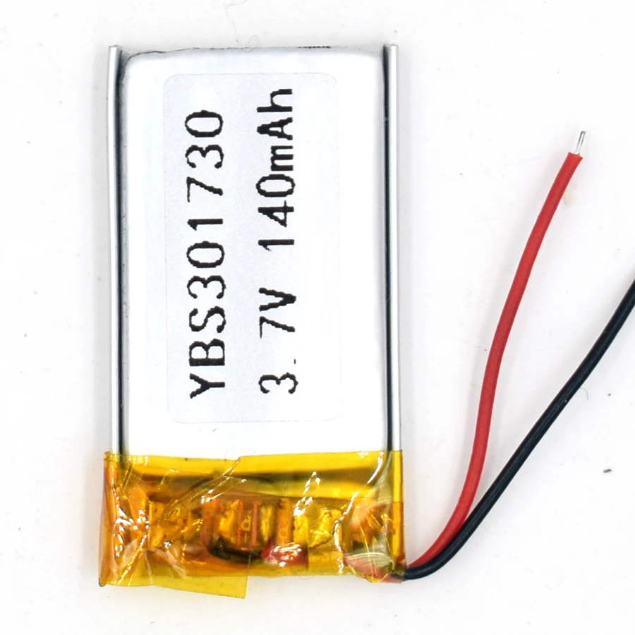 3 7 V 140 mAh 301730 литий-полимерная аккумуляторная батарея Li Po ion для GPS Bluetooth MP3 MP4 031730 |