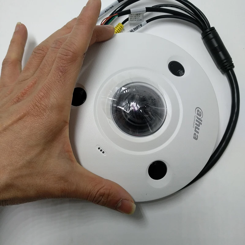 Dahua 12MP IP камера рыбий глаз камера IPC-EBW81230 H.265 Поддержка POE IR10m водонепроницаемый IP67 мини-камера Micro SD памяти IK10