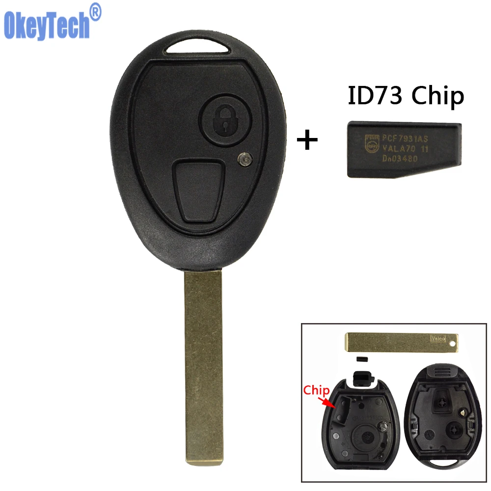 Чехол OkeyTech для BMW Mini 2002 2003 2004 2005 R50 MG ZT ZR ZS Rover 75|Ключ от авто| |