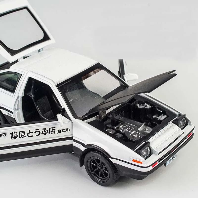 1:28 игрушечная машинка, начальная D AE86, металлическая игрушка, литая машинка, литые под давлением и игрушечные транспортные средства, модель автомобиля, миниатюрная модель автомобиля, игрушки для детей