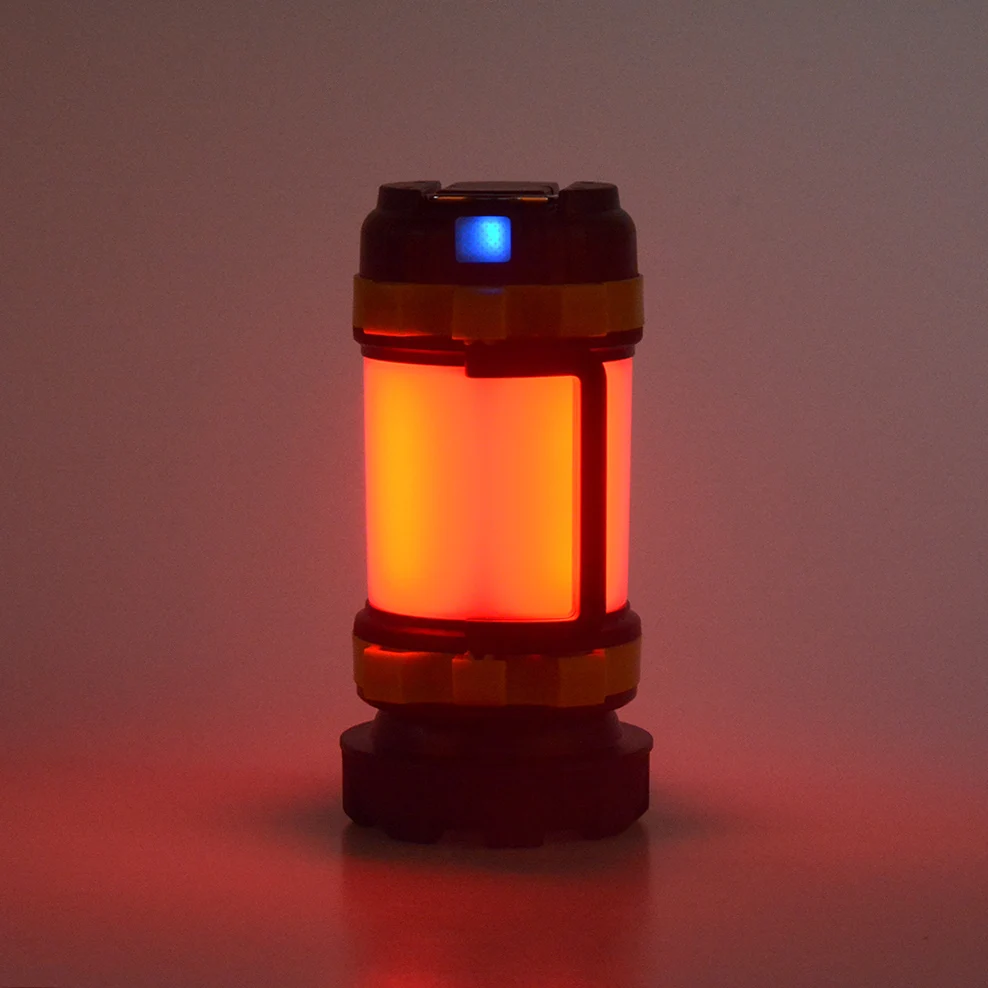 Портативный светодиодный фонарь для кемпинга, USB Перезаряжаемый внешний аккумулятор 3000 мА/ч, супер яркий фонарик с регулируемой яркостью, прожектор, прожектор для улицы