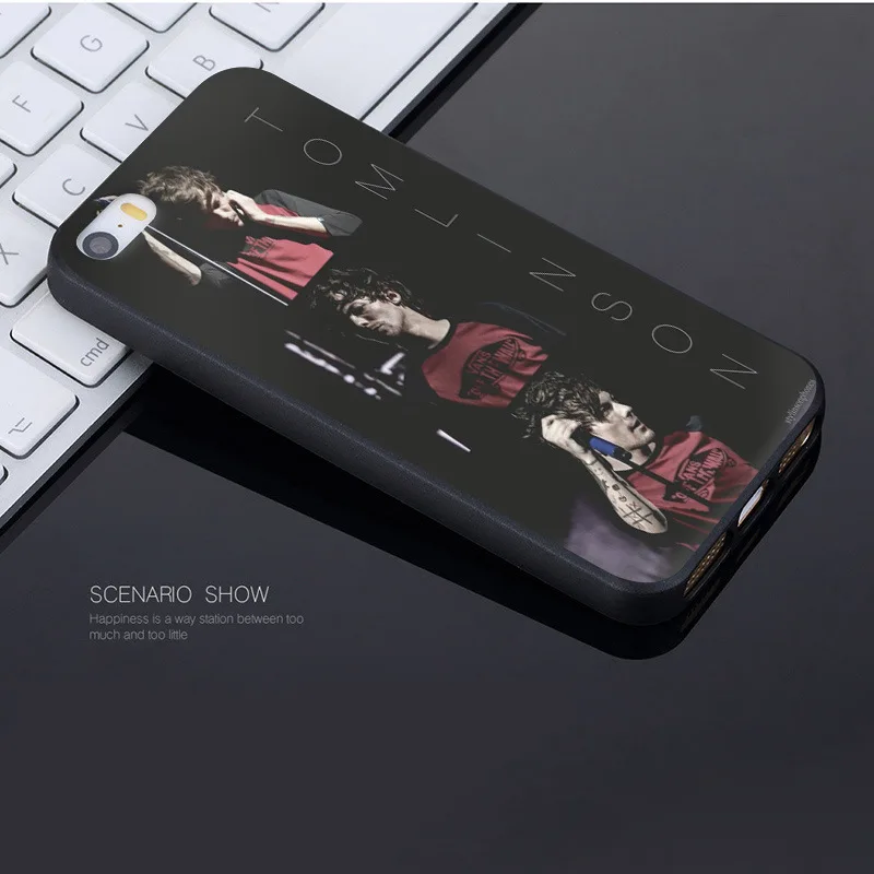 MaiYaCa One Direction 1d Луи Томлинсон Coque Shell чехол для телефона iphone 11 Pro 8 7 6 6S Plus X 5 5S SE чехол XS XR XSMAX - Цвет: 6