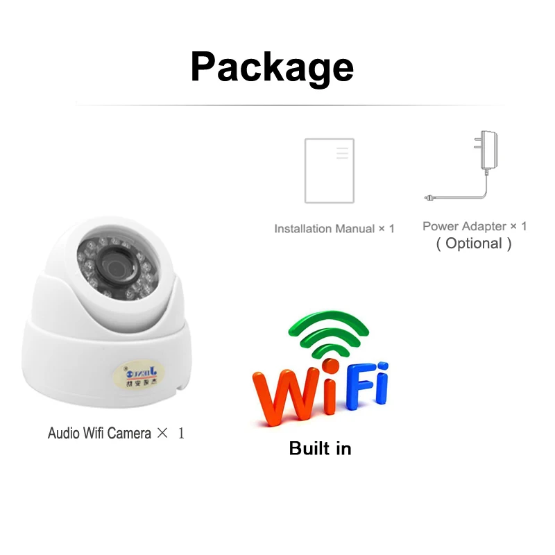 JIENUO, Wifi камера, Ip 1080 P, 960 P, 720 P, Cctv, видеонаблюдение, безопасность, беспроводная, аудио, IPCam, внутренняя камера, инфракрасная, купольная, домашняя камера