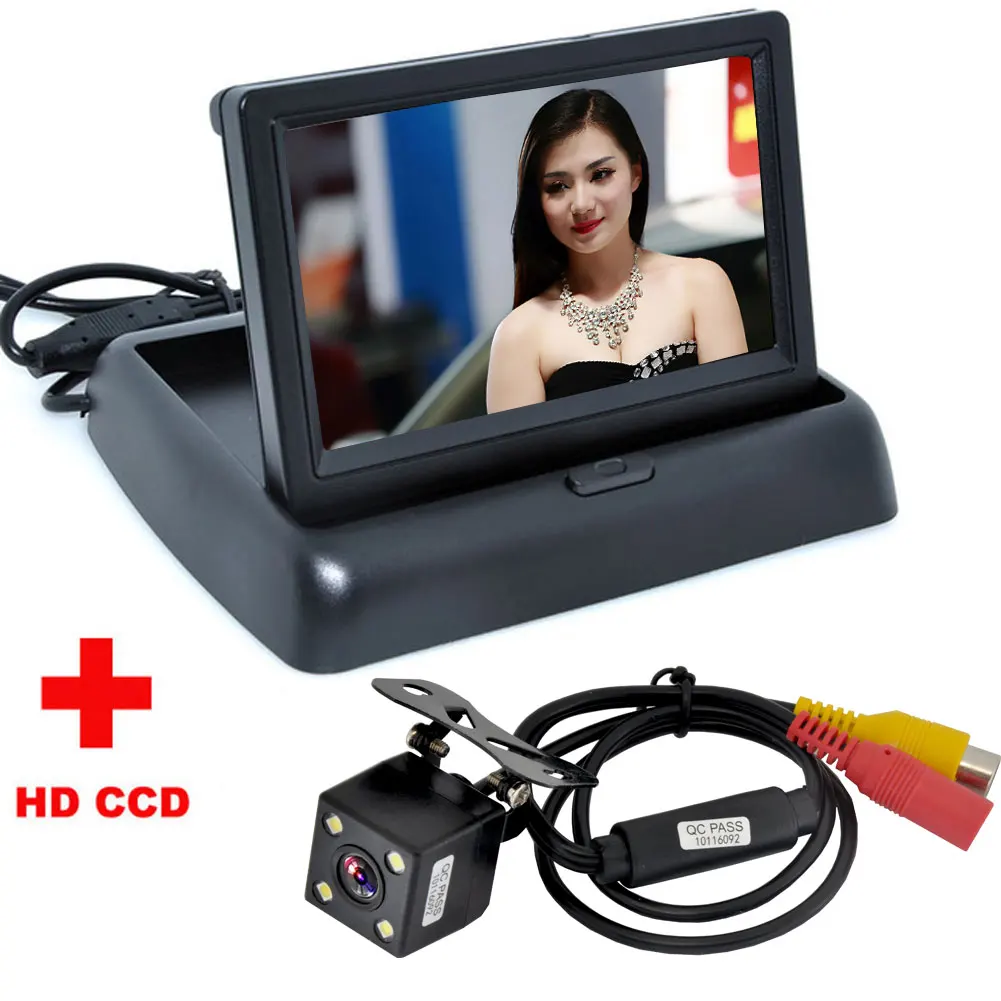 4 светодиодный камера заднего вида с 3 дюймовым ЖК дисплеем|led night vision|night vision backup
