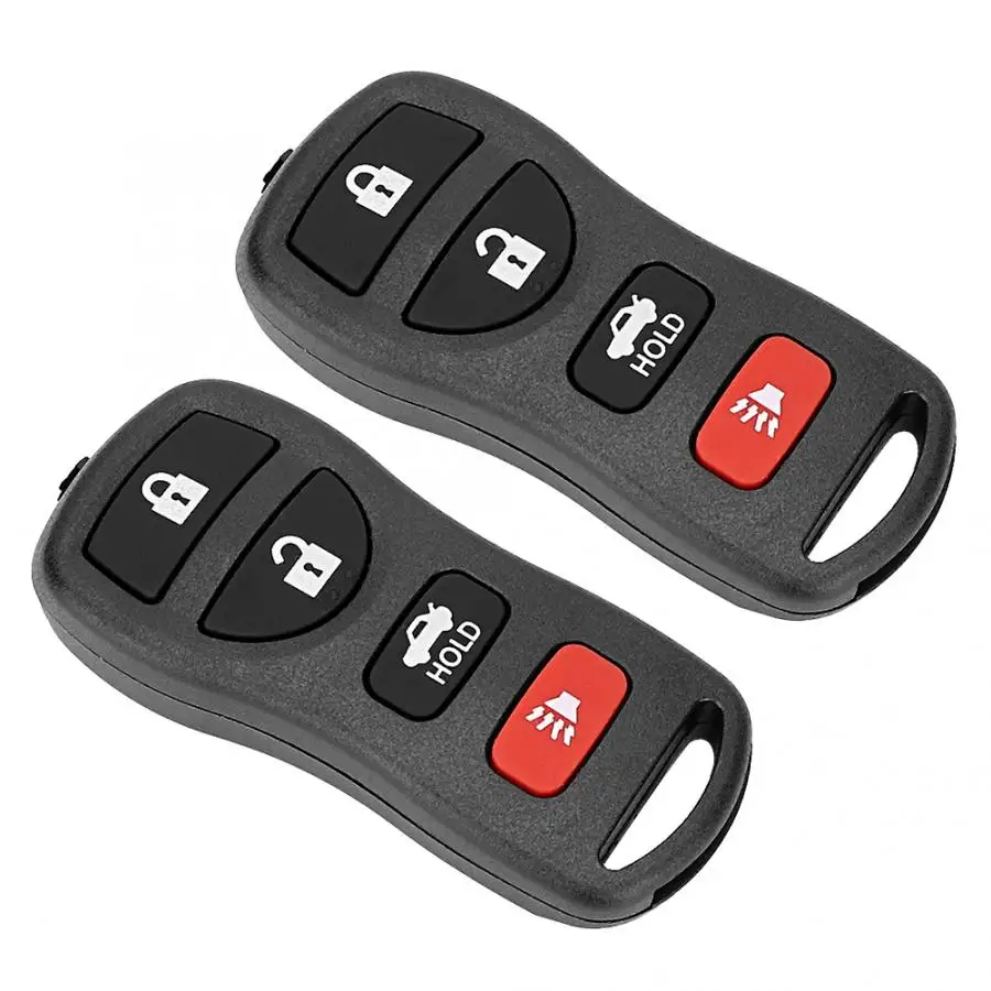 2pcs 4 Button Car Keyless Entry Remote Control Self-programming Key KBRASTU15 ABS Accessories | Автомобили и мотоциклы