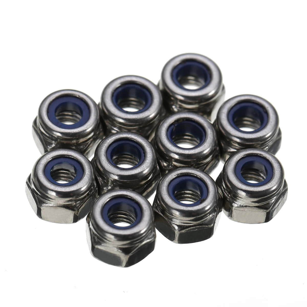 100 шт. шестигранные гайки из нержавеющей стали|hex nut|100pcs m3nuts stainless steel |