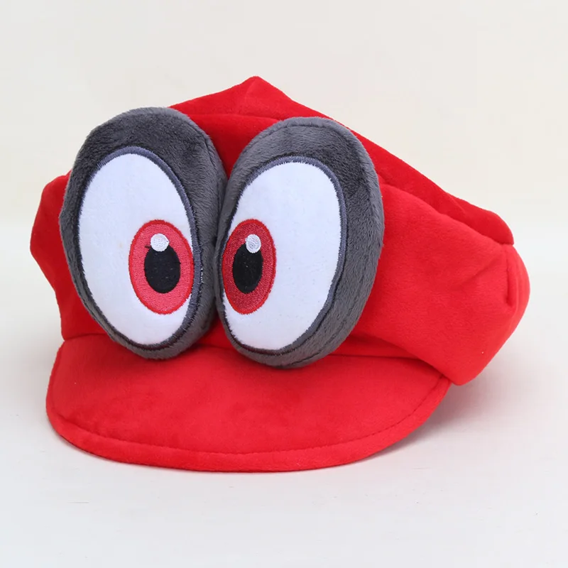 20-22 см Супер Марио Одиссея плюшевая игрушка Super Mario Bros Odyssey Кепка py Hat Головной убор для косплея вечерние мягкие куклы в виде животных