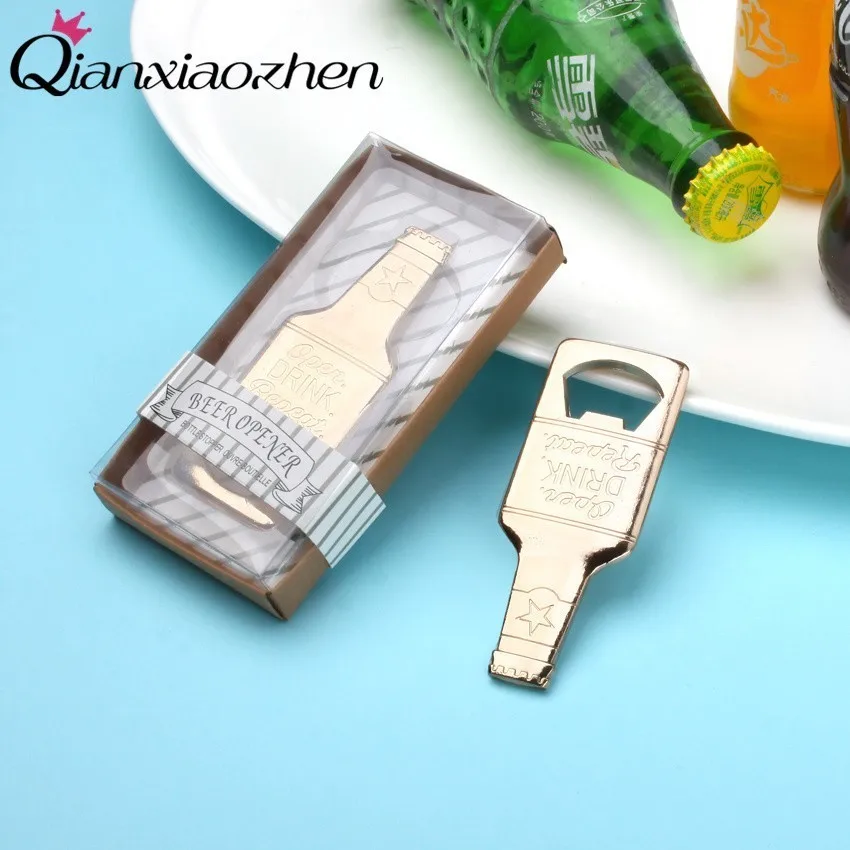 

Qianxiaozhen 100pcs Open Drink Repeat Beer Bottle Opener Favors And Wedding Gifts For Guests Wedding Souvenirs Party Supplies