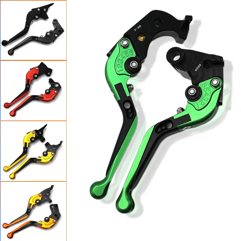 

Телескопические аксессуары для мотоциклов, Складные Выдвижные Регулируемые рычаги тормозной муфты для Kawasaki ER-5 ER5 2004-2005