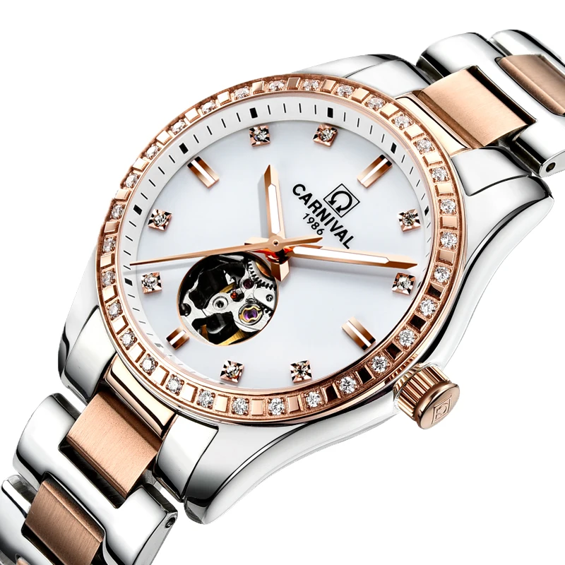Часы женские механические водонепроницаемые 8685L 15|feminino|feminino relogio |