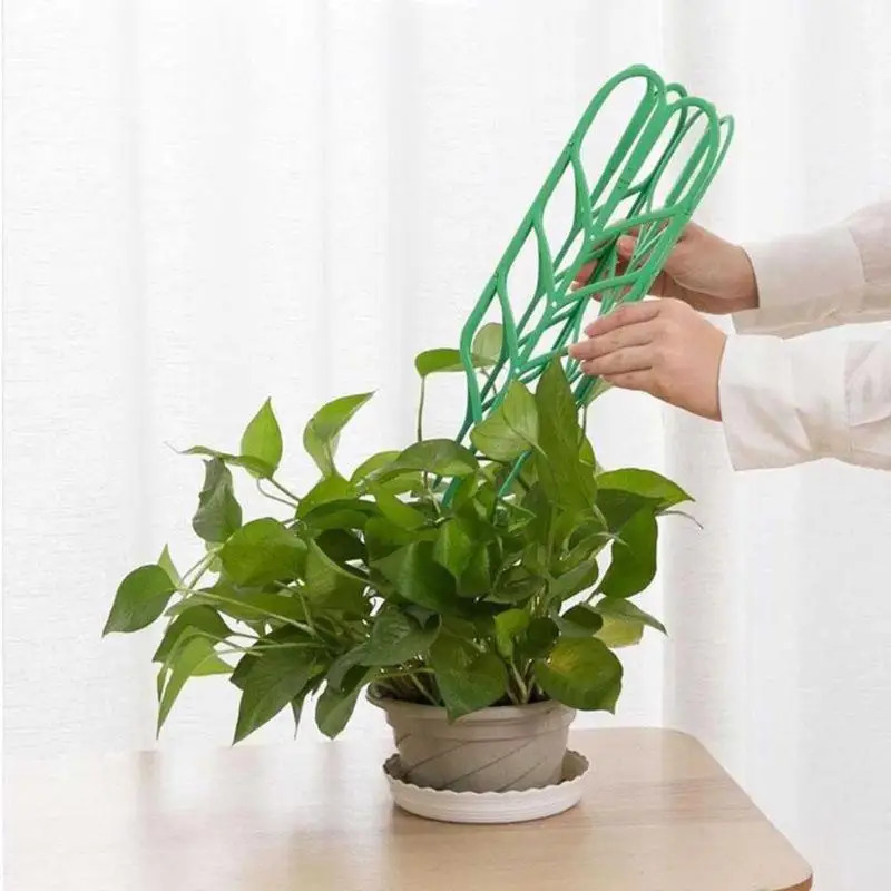 3 шт. листьев Форма садовые решетки из пластика для скалолазания горшечные