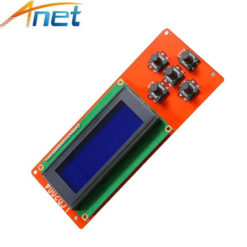 3D принтер Anet панель управления ЖК экраном 2004/12864 синяя часть экрана RAMPS 1 4 Play