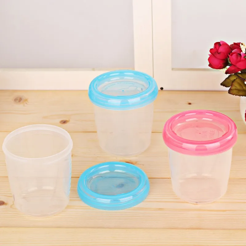 1 шт. мультяшный портативный контейнер для хранения детского молока и порошка