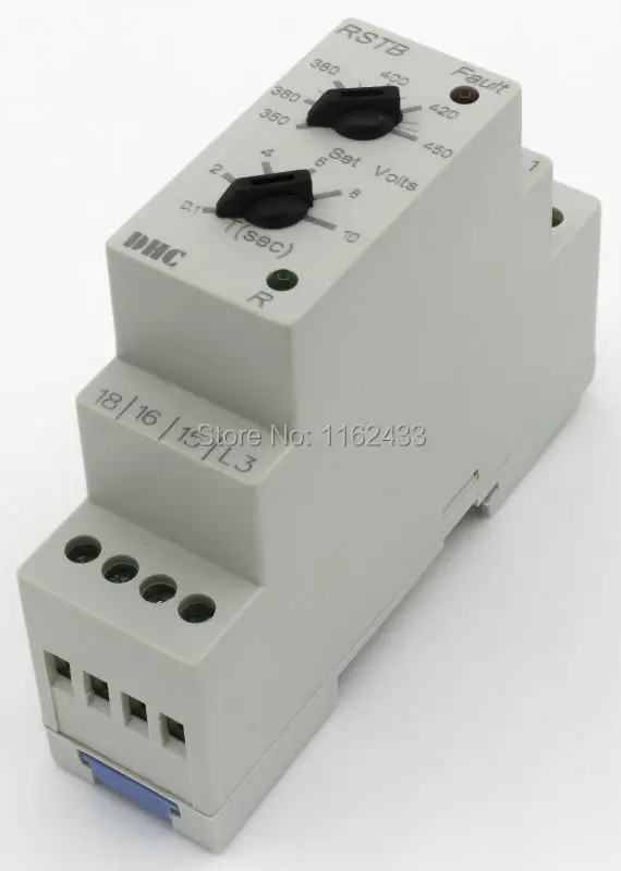 DHC серия DHC1X-T RSTB фазовое напряжение фазовое реле защиты от потери фаз трехфазное реле контроля питания