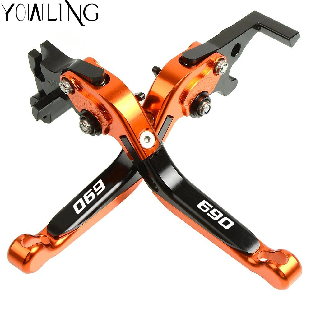 

For 690 SMC SMCR 690 Enduro R 2014 - 2016 2015 CNC Motorcycle Folding Extendable Brake Clutch Levers Moto Brakes Lever